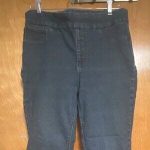 WH/BM dark wash jeggings